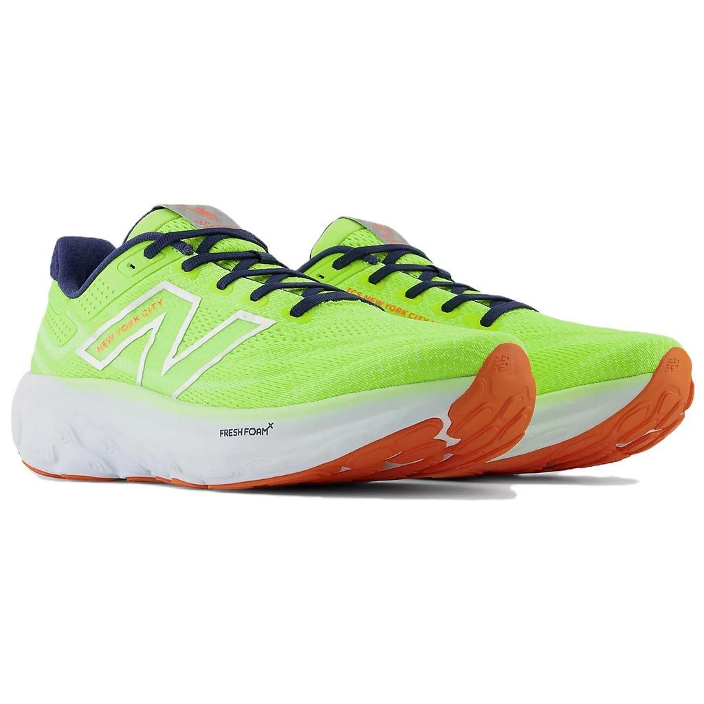 New Balance Fresh Foam X 1080v13 TCS NYC Marathon - Thirty Watt Men Sneakers Green Bleached-Lime-Glow Navy M1080Y13