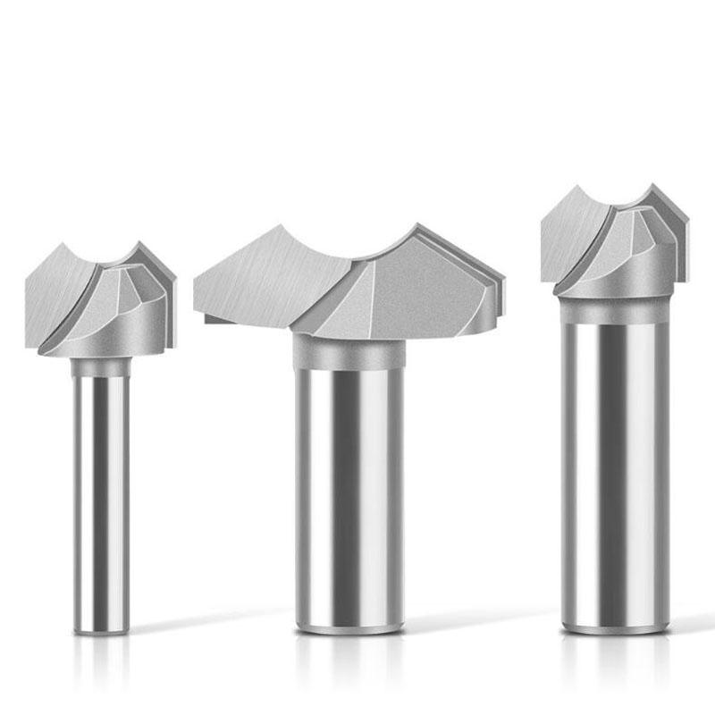 Фрезерная фреза для жемчуга, резак для бусин Будды, круглый резак для бусин, базовый резак для резьбы по дереву, инструменты для обработки дерева, хвостовик 1/4 дюйма, 1/2 дюйма, 6 мм, 12 мм