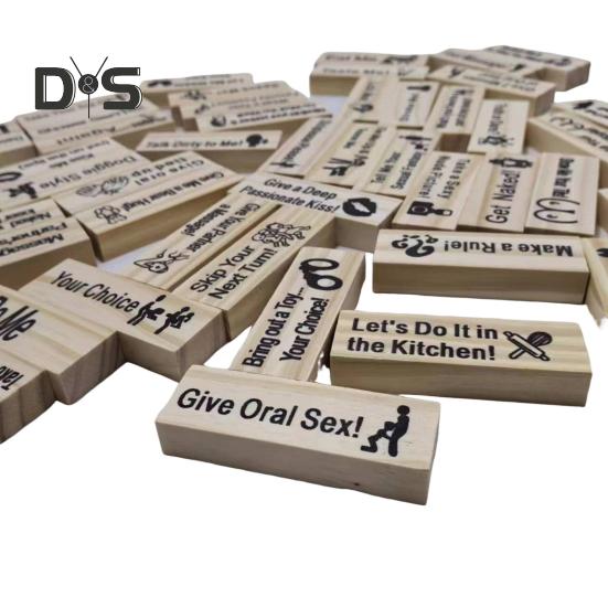 Набор блоков для свиданий «Башня» для взрослых. Набор сборных строительных блоков. Игра «Башня» для пар. Вечер свиданий.