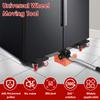 Furniture Moving Transport Roller Set Removal Lifting Moving Tool Set Wheel Bar Mover Moving Heavy Stuffs Device Hand Mover Tool