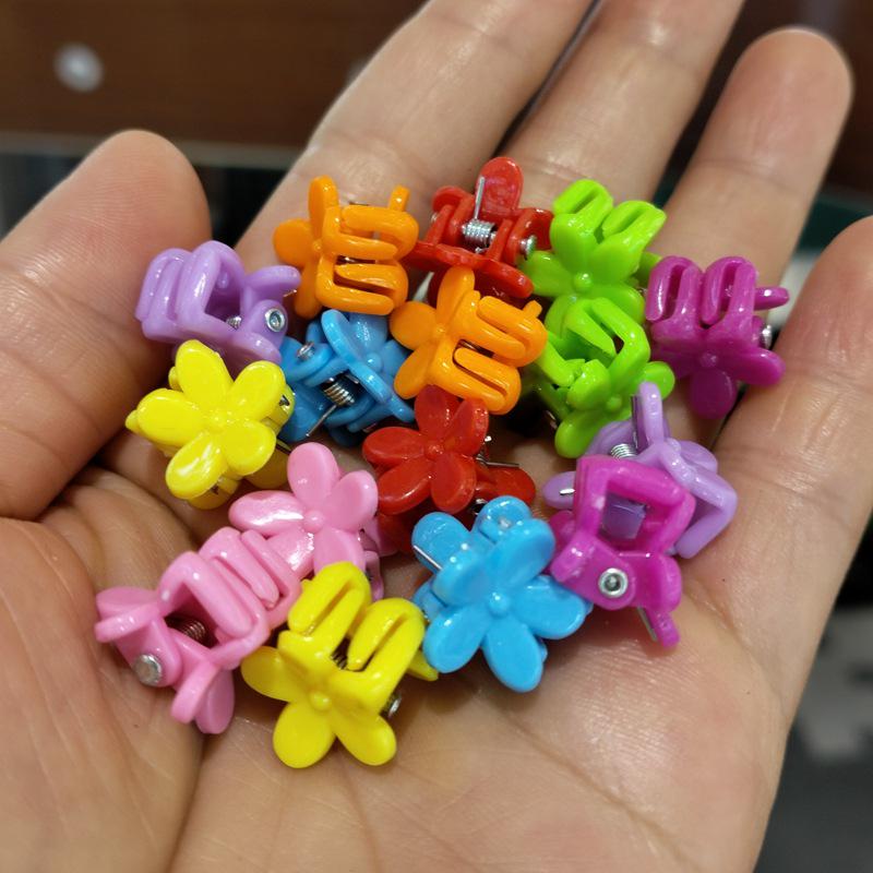 Детский набор мини-шпилек: Клипсы «Ромашка», «Кролик», «Звезда», «Цветок сливы»