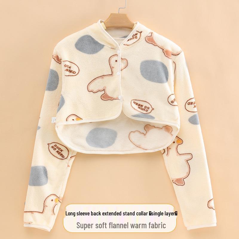 Autumn-Winter Nursing Shawl: Warm Neck & Shoulder Protector for Women, Postpartum & Sleep Comfort