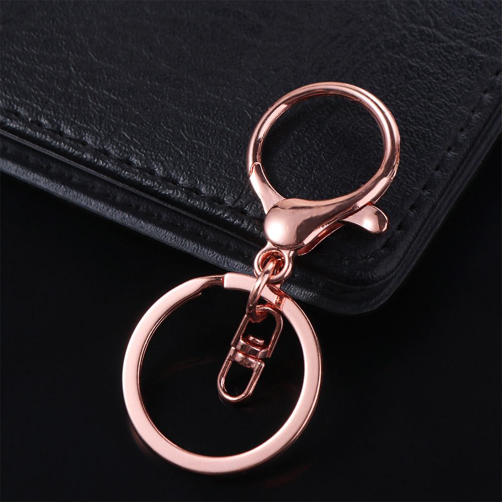 20Pcs Buckle Metal Key Chain Pendant Keychains Jewelry DIY Snap Hook Clips Key Ring  Jewelry Making