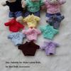 Fashion Doll Sweaters Winter Warm Tops High Quality DIY Toys  for 10cm Cotton Doll/for Idol Dolls