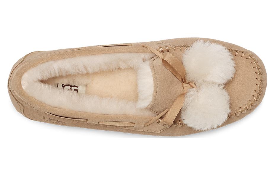 Women's Slippers UGG Dakota Moccasins Slippers 'LIght Chestnut'' Women's