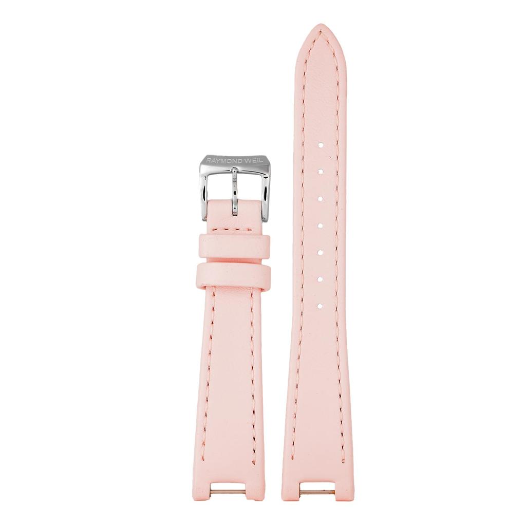 Raymond Weil SHINE Нержавеющая сталь Сапфировое стекло Кварц 5 АТМ Водонепроницаемость Сотрудничество с Repetto Розовая и Черная Телячья кожа Эксклюзивные Швейцарские Часы Серебряные Часы, Циферблат,