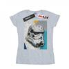 Womens/Ladies Stormtrooper Pattern Helmet Cotton T-Shirt