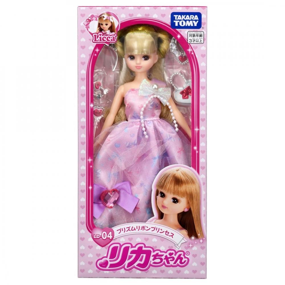 TAKARA TOMY Кукла Ликка-чан LD-04 Призматическая лента Принцесса Игрушка для игры в наряды Возраст 3+