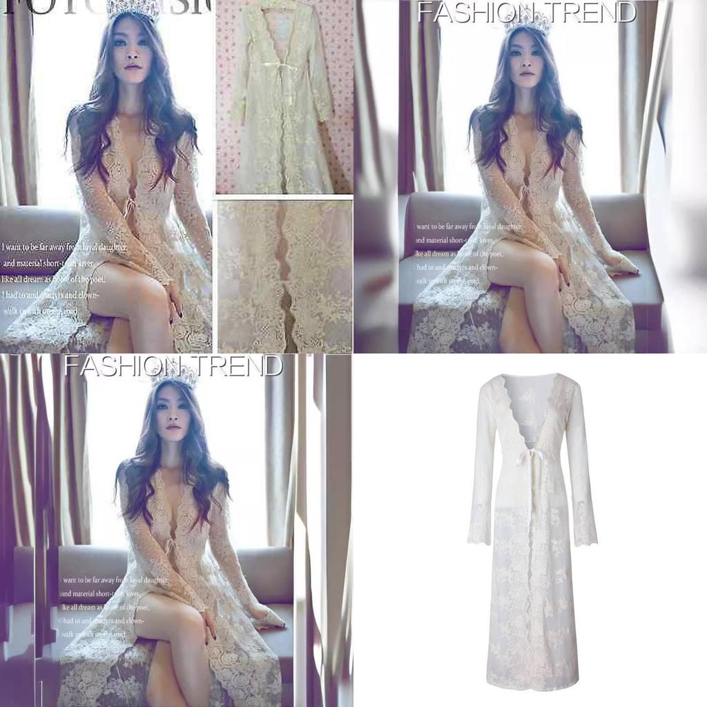 Длинное платье с кружевной вышивкой для пляжного отдыха и повседневной носки