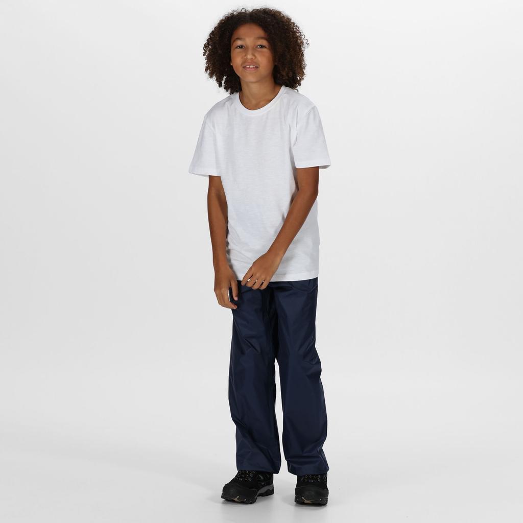 Regatta Great Outdoors Kids Boys Adventure Tech Pack It Waterproof Overtrousers