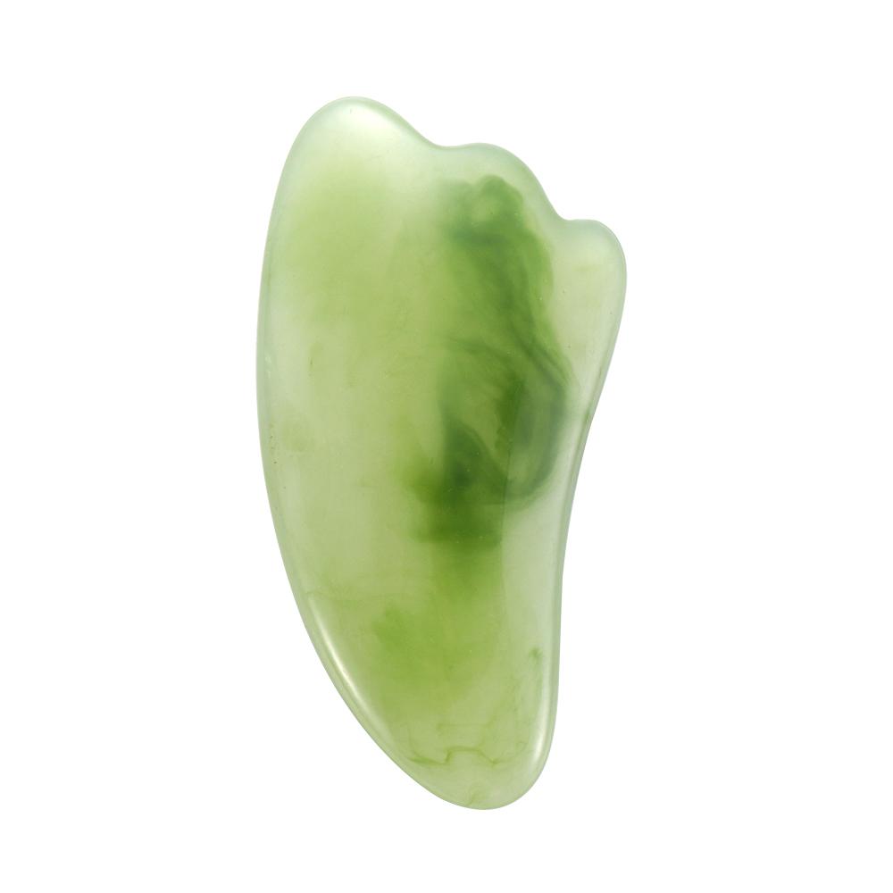 Health Care Eye Face Neck Care Gua Sha Board Facial Massage Tool Natural Resin Facial Relaxing