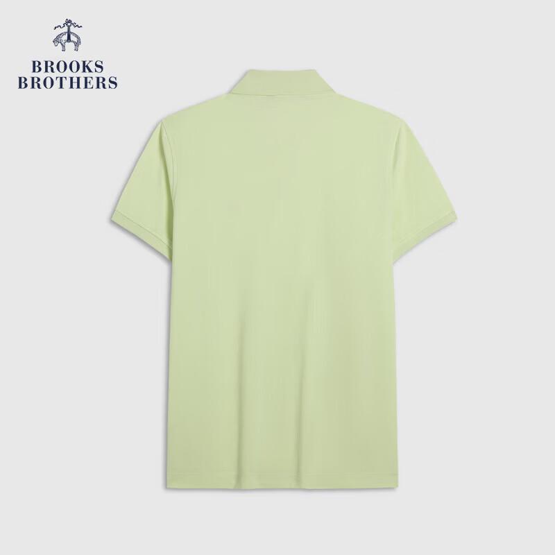 Женская хлопковая футболка-поло с вышитым логотипом Brooks Brothers