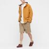 Uniqlo SS22 Однотонные прямые повседневные шорты Мужские шорты Хаки 444620-33