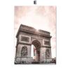 Холст Картина на стене Лофт Городской пейзаж Замок Постеры для дизайна дома Украшение комнаты дома Настенное искусство Без рамы