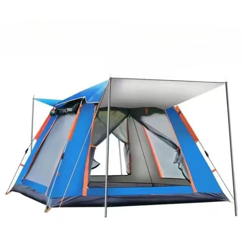 Outdoor Automatic Camping Easy-to-Put-up Tent Portable Camping Tent with Sand Stand Moisture-Proof Rain-Proof Tent for 2-4-6 People