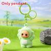 Teletubbies Tinky Winky Dipsy Cartoon Character Pile Coating Pendant Keychain