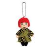 15Cm  Yayoi Kusama Yayoi Kusama Humanoid Polka Dot Plush Toy Keychain Bag Pendant Toy Pendant For Children Gift