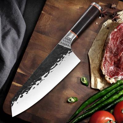 Нож шеф-повара из высокоуглеродистой стали, ножи для мясника, кухонные ножи Кирицуке, нож для мяса, нож для измельчения овощей
