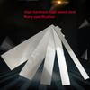 HRC62 High Speed Steel HSS Steel 4241 White Steel Woodworking Tools Carving Blades DIY Knife Raw Material 300mm