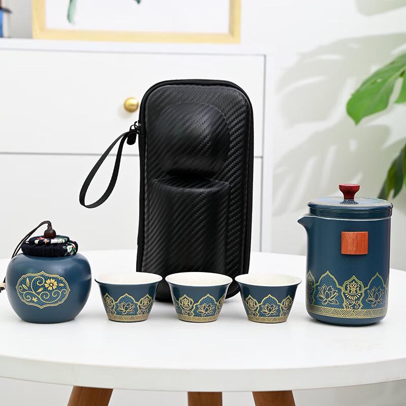 Bai Zi En Ancient Charm Portable Tea Set