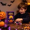 Soft Rubber Stress Relief Toy Halloween Squeeze Advent Calendar 24 Day Ghost Pumpkin Fidget Holiday Countdown Calendar Toys Set Collectible Figures