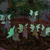 Fluorescent Fairies Figurines 6pcs Home Sculptures Ornament Home Cake Topper Decorations Garden Resin Small Accessories
