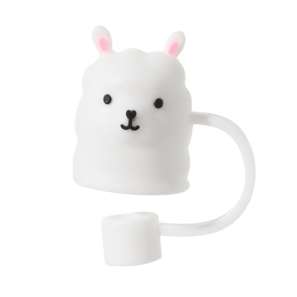 Splash Proof Dust-proof Straw Tips Cover Silicone Straw Plug Cup Accessories Drinking Dust Cap