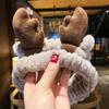 Повязка на голову Кот Коралловый плюш Милая Мягкая Повязка с бантом для волос Повязка на голову Повязка для умывания Макияжа Аксессуары