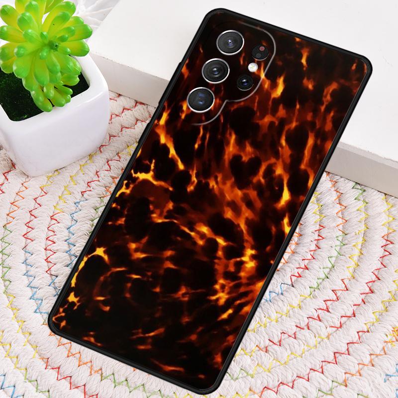 Чехол из ТПУ с узором «черепаховый панцирь» для Samsung Galaxy note 10 pro S26 S25 S24 S23 S22 Ultra Plus S21 FE S20