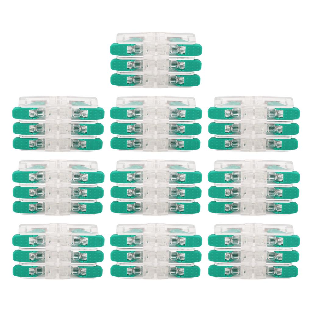 10 шт. 3 в 3 выхода Разъем для проводов Быстрое подключение Клемма проводника Электрические кабельные соединители 0,5-6 мм²