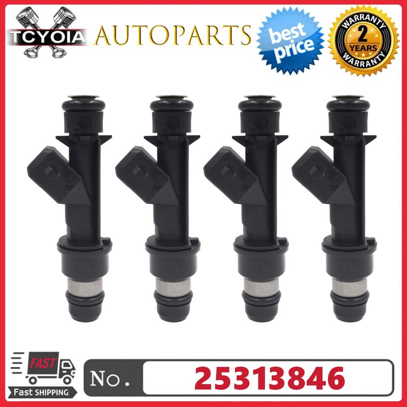 4pcs/lot 25313846 Fuel Injectors FOR OPEL Vauxhall Astra Combo Meriva Vectra Zafira Z14XE Z16XE Y16YNG 1.4L 1.6L 1998-2011