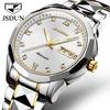 JINSHIDUN New Business and Leisure Men's Watch Automatic Mechanical Watch Luminous Waterproof High-end Business Watch Male