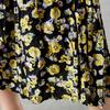 CARBAMMI Floral A-Line Midi Skirt