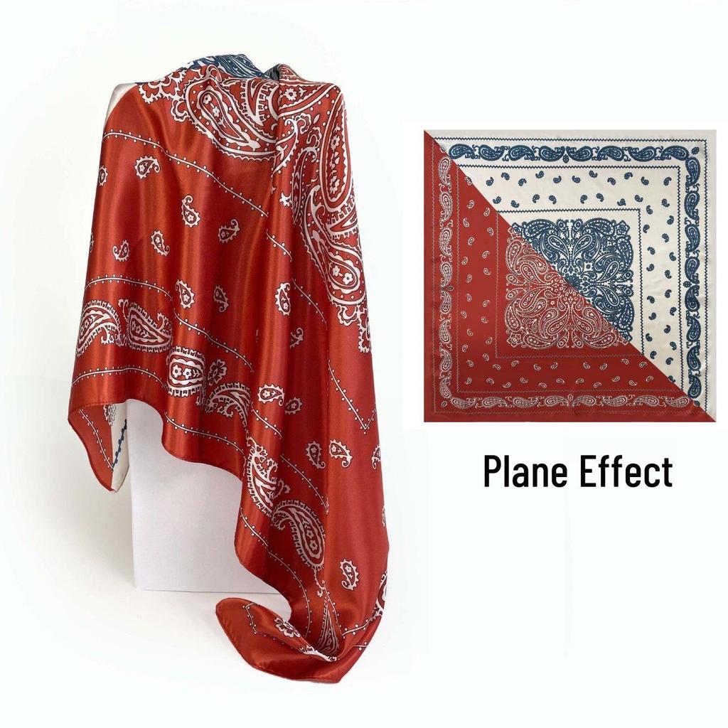 Men's Silk Neck Warmer: Professional British Style 70x70 Scarf