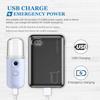 2 шт. USB-зарядка, распылитель для лица, портативный нано-распылитель, увлажнитель, косметический спрей для салона, спа, йоги