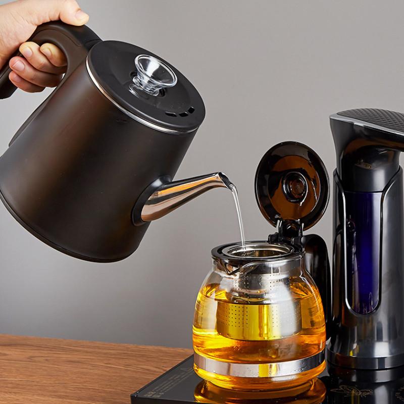 Интеллектуальный противоожоговый автоматический водоснабжение электрический нержавеющий стальной интегрированный чайный столик чайный набор KTY