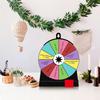 Стираемая доска-колесо для вращения Долговечность Акрил Легко чистить Дизайн Игра для вечеринки Спиннер Призовое колесо