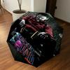 1PC Joker Suicide Squad Umbrella-8-Rib Reinforced, Automatic Open, Lightweight & Durable, Cute Fashion Accessory for Outdoor, D2636