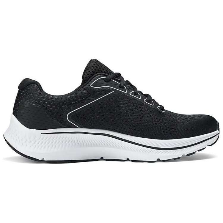 Skechers Go Run Consistent 2.0 Универсальные Удобные Простая Ткань Низкие Беговые Кроссовки Мужские кроссовки Черный Белый 220865-BKW