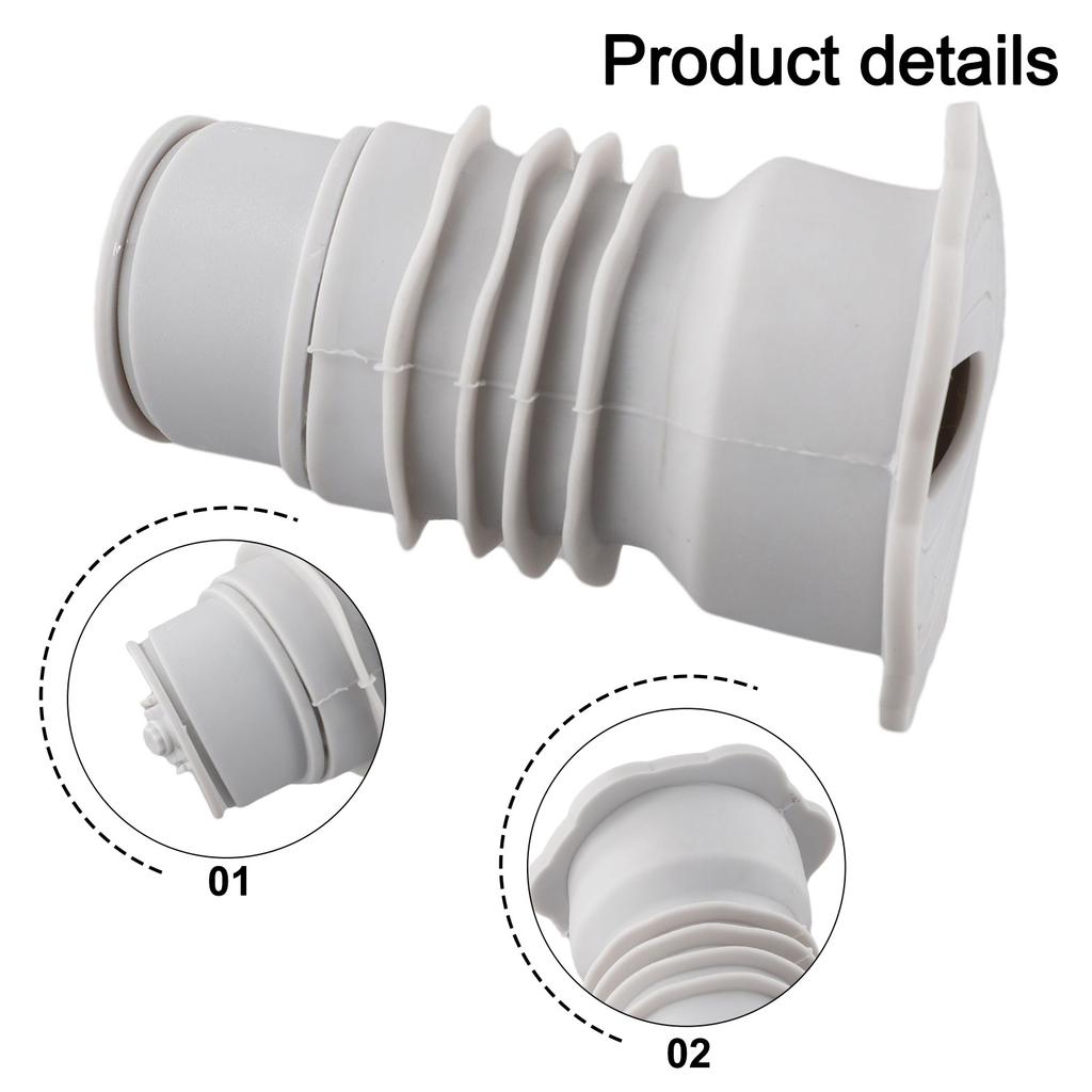 Соединитель канализационной трубы Уплотнительное кольцо для слива Герметизация домашней сантехники Защита Предотвращение запахов Эффективная система дренажа