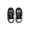 Nike Dunk Low TD Black White Baby Sneakers CW1589-100