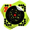 10 Pcs Splatter Paper Targets Fluorescent Targets Paper Shooting Ranges Circle Paper Targets Stickers for Practice