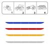 Car Reflective Sticker Anti-collision Warn Strip Tape Bumper Safety Stickers Decal Car Accessories  accesorios para auto