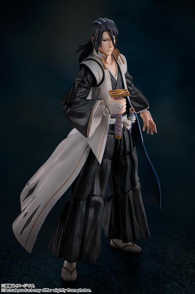 TAMASHII NATIONS TAMASHII NATIONS BLEACH Тысячелетняя кровавая война Бякуя Кучики 155 мм окрашенная подвижная фигурка SHFiguarts приблизительно. АБС и ПВХ