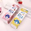 Fashion Creative Milk Box Pen Pencil Case Pouch Makeup Bag Toiletry Organizer