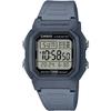 CASIO Стандартные цифровые мужские часы W-800H-2AV Сине-серые Overseas Модель