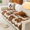 Luxury Sofa Cushion Winter Summer Universal Non Slip Elegant Sofa Cover Blanket For Straight Sofa Seat Pad