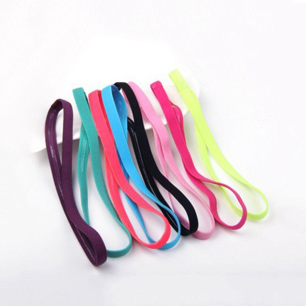 Women Men Running Sports Head Band Yoga Hairband Sport Hairband Anti-slip Elastic Bands Sweatband