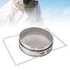 Stainless Steel Honey Strainer, Double Sieve Beekeeping Equipment, Mesh Filter Strainer for 5 Gallon Bucket with Up to 16.5 Inch Extendable Arms, Desi