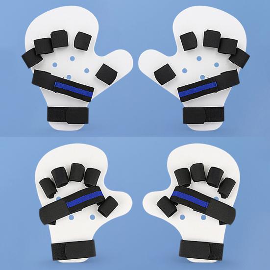 Trigger Finger Splint Multi Finger Brace for Middle Index Pinky & Ring Fingers Five Finger Separator Hand Brace with Finger Support Straightening